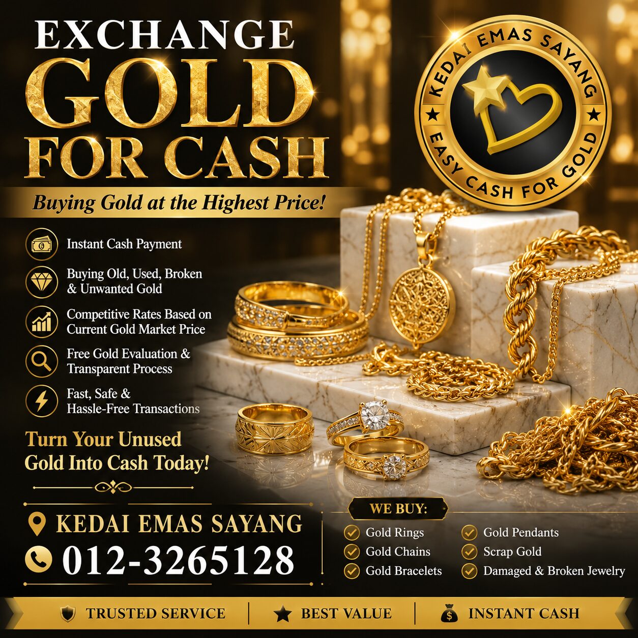 Buy Back Gold Sell Gold